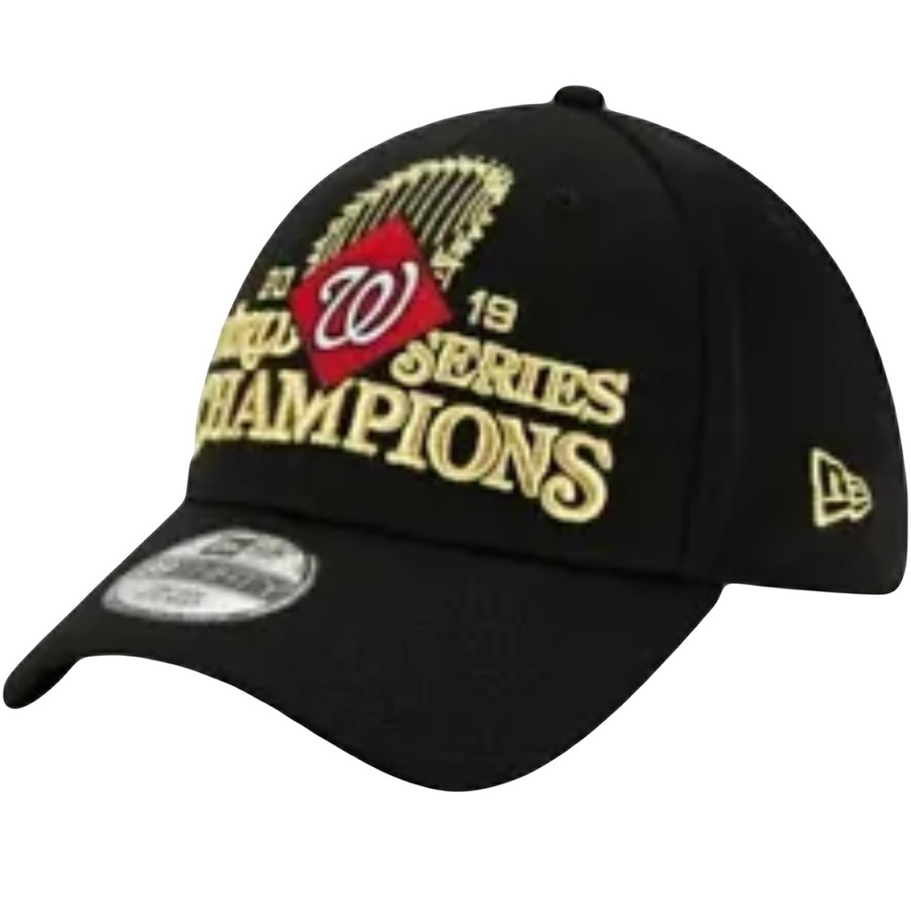 New Era Washington Nationals 2019 World Series 39THIRTY Locker Room Flex Hat Cap